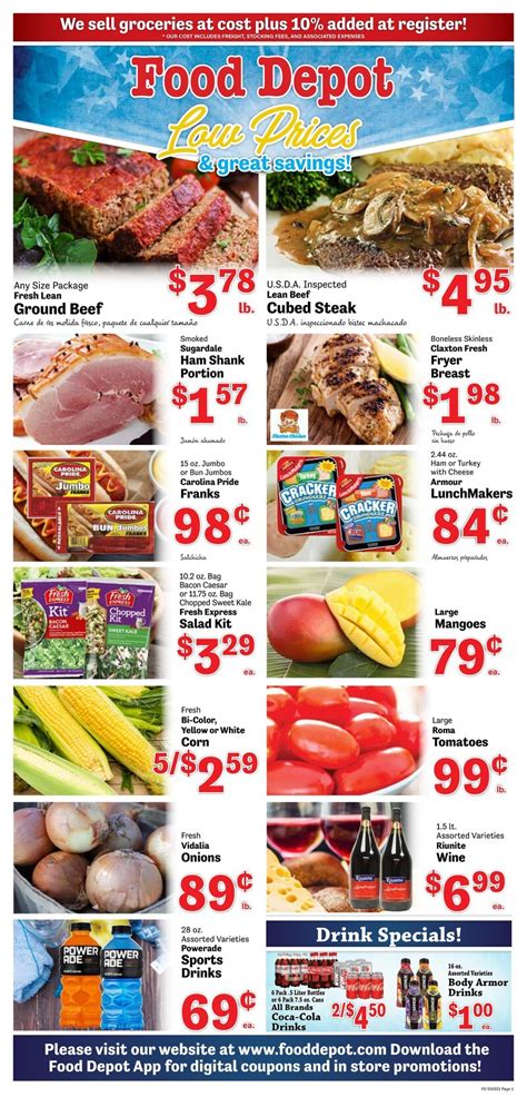 6459 Highway 42. 30273 - Rex GA. 8.21 km. Food Depot in Stockbridge GA - See stores, phones and schedules. More information from Food Depot. Find here the best Food Depot deals in Stockbridge GA and all the information from the stores around you. Visit Tiendeo and get the latest weekly ads and coupons on Grocery & Drug. Save money with Tiendeo!